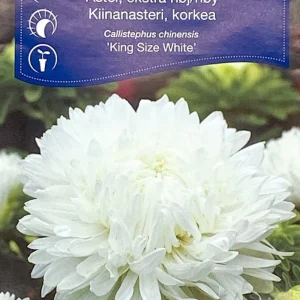 Jätteaster King size white